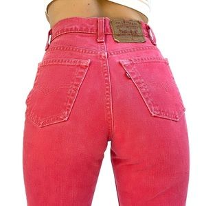 🍑Vintage Levi’s Red 80’s 512 🍑 price firm